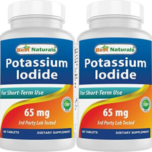 Best Naturals Iodeto De Potássio 65 Mg Suplemento Dietético