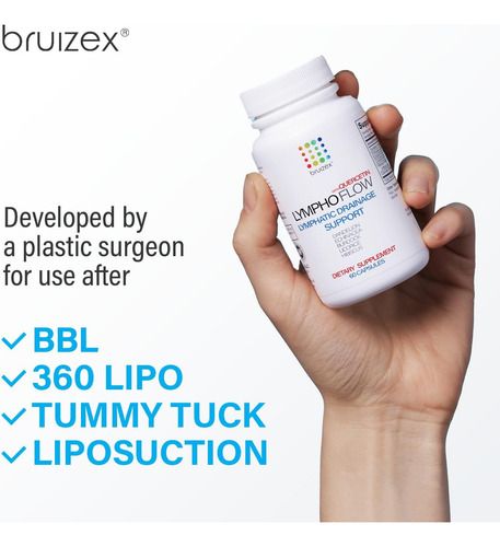 Suplemento De Drenagem Linfática De Fluxo Linfático Bruizex - Imagem 3