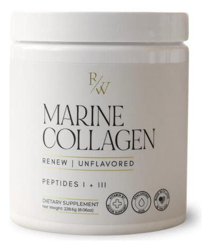 Rhs Wellness Renove O Colágeno Marinho Em Pó + Biotina E Áci