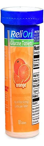 Relion Glucose Tabets: Laranja Tropical E Ponche De Frutas - Imagem 3