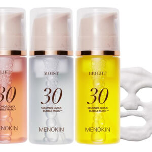 Máscara Facial Menokin Korean 3sets Quick Bubble Mask 90ml