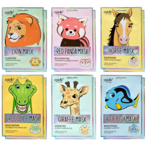 Máscaras Em Folha Epielle Animal Spa Para Todos Os Tipos De