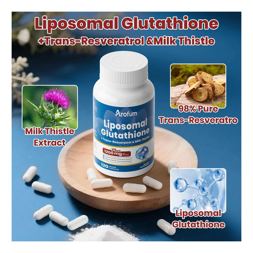 Glutationa Lipossômica De Arofum Setria L-glutationa Com E - Imagem 3