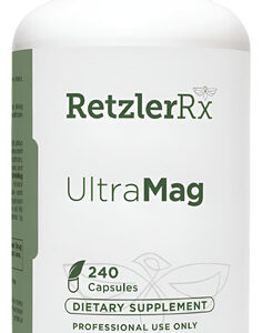 Retzlerrx Ultramag 125 Suplemento De Glicinato De Magnésio -