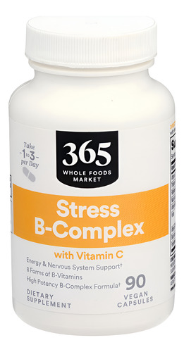 Suplemento 365 Da Whole Foods Market Vitamin B Stress Comple