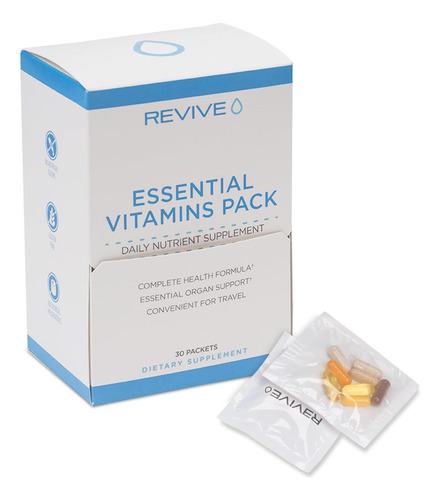 Pacotes De Vitaminas Essenciais Revive Md Para Mulheres E Ho