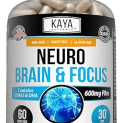 Kaya Naturals - Neuro Brain Para Memória E Foco -