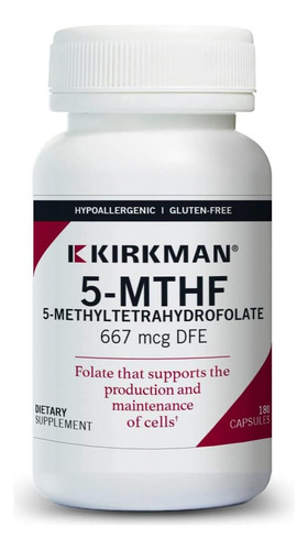 Kirkman - 5-mthf - 5-metiltetrahidrofolato - Folato Para Apo