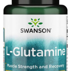 Swanson Aminoácido L-glutamina Ajipure Grau Farmacêutico