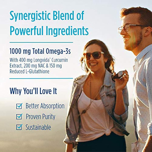 Nordic Naturals Omega Curcumina Limão - 60 Macios - Imagem 5