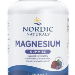 Gomas De Magnésio Nordic Naturals Para Adultos Sabor A Y