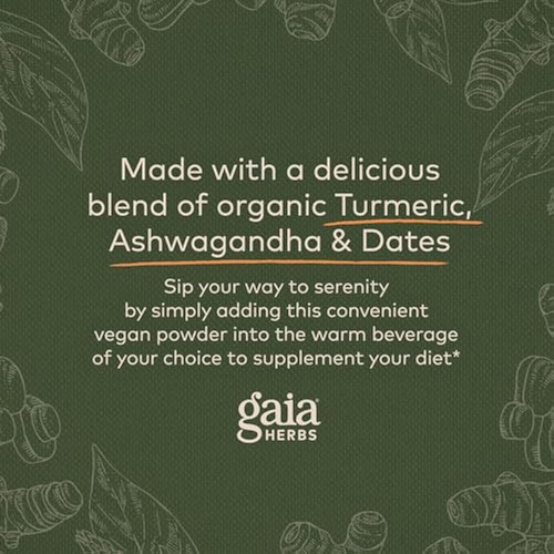 Suplemento De Leite Dourado Gaia Herbs Em Pó - Feito - Imagem 6