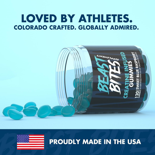 Beast Bites - Creatine Bites - 5g De Monohidrato De Creatina - Imagem 5