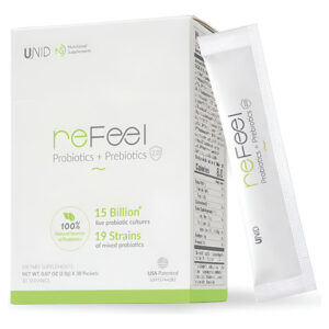 Unid Refeel 2.0 Probióticos + Prebióticos (30 19 Cepas De Pr