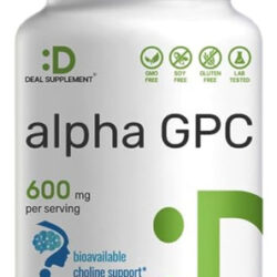 Suplemento De Oferta Alpha Gpc 600 Mg Por Porção 240
