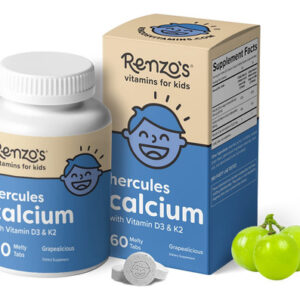 Reno's Hercules Calcium Cálcio Com Vitamina D3 E K2 Ve
