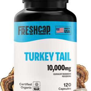 Freshcap Mushrooms Suplemento De Cogumelos De Cauda De Peru