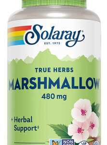 Suplemento Solaray: Cápsulas De Raiz De Marshmallow 480 Mg