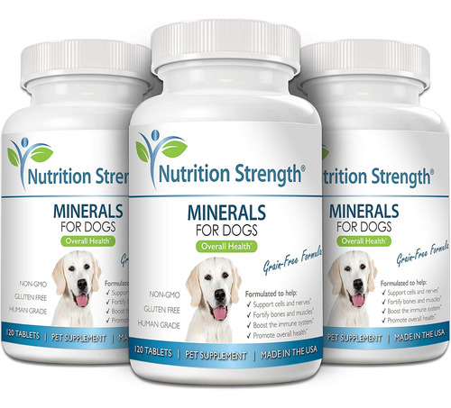 Minerais De Força Nutricional Para Cães Apoiam Células E Ne - Imagem 5