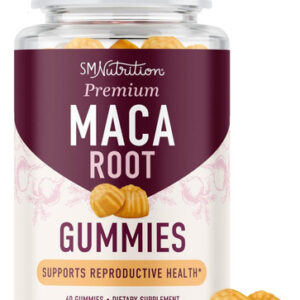 Gomas De Raiz De Maca Com Sabor Natural De Pêssego Drive