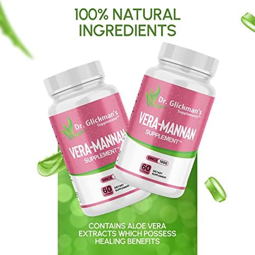 Dr. Suplementos Glickman Suplemento Vera-mannan Aloe Vera - Imagem 7