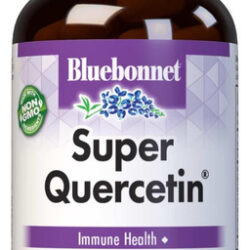 Cápsulas Vegetais Com Superquercetina Da Fórmula Bluebonnet