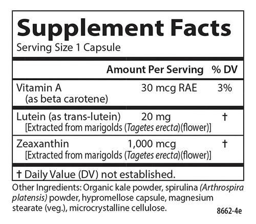 Carlson - Luteína E Verdes 20 Mg Suporte À Visão E Função - Imagem 3