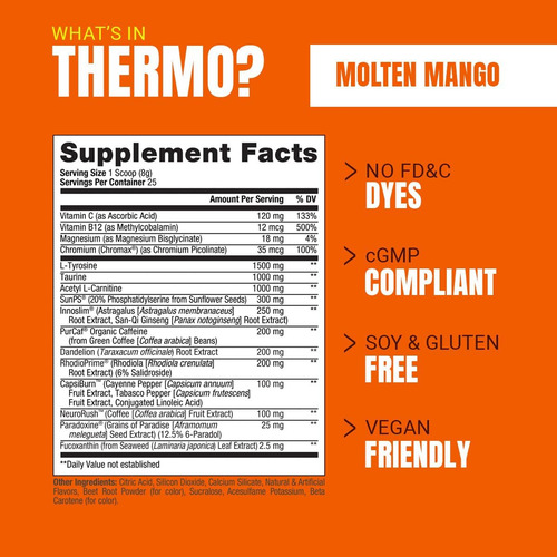 Prosupps Thermo Pó Termogênico Para Queima De Gordura - Cont - Imagem 2