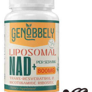 Genobbely 800 Mg Suplemento Lipossomal Nad + Com Ribosídeo D