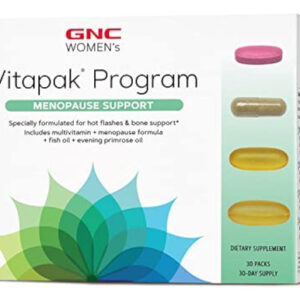 Gnc Women's Menopause Support Vitapak Targeted