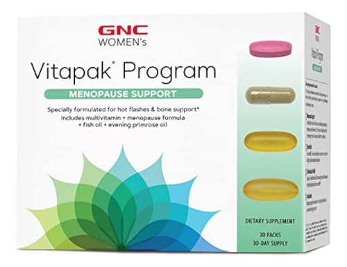 Gnc Women's Menopause Support Vitapak Targeted