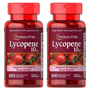 Puritans Pride Lycopene Suplemento Para Suporte À Próstata