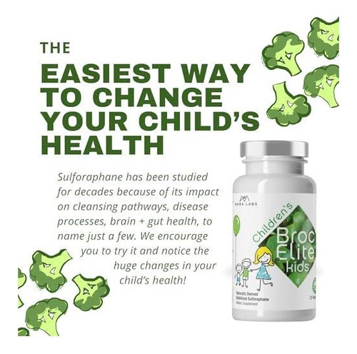 Mara Labs Broc Elite Kids Extrato Estabilizado De Sulforaf - Imagem 5