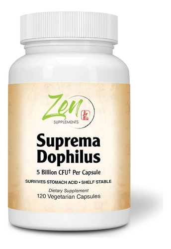 Suplementos Zen - Suprema-dophilus - Probiótico De 5 Bilhões