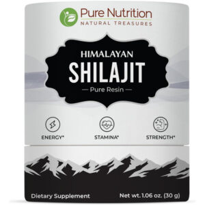 Resina Pura Nutrição Pura Shilajit Do Himalaia Para Homens E