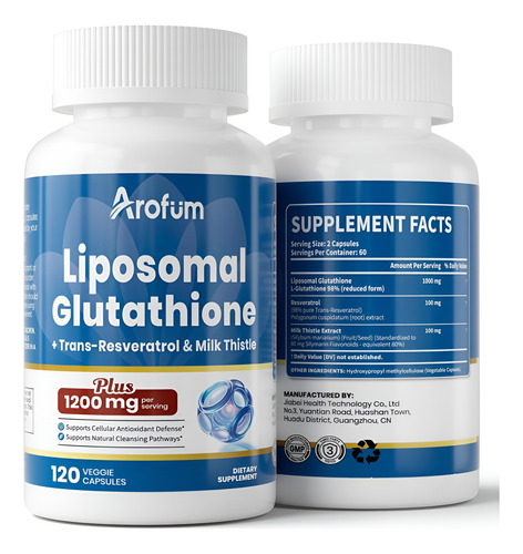 Glutationa Lipossômica De Arofum Setria L-glutationa Com E
