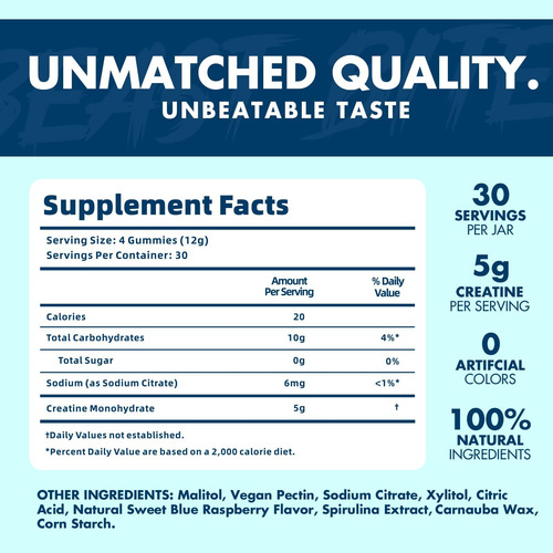 Beast Bites - Creatine Bites - 5g De Monohidrato De Creatina - Imagem 6