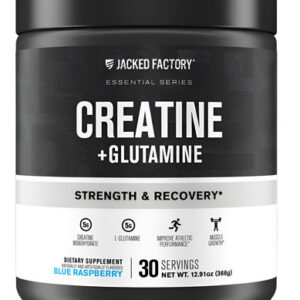 Suplemento Jacked Factory Creatine + Glutamina 30 Porções