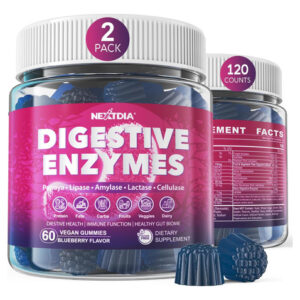 2 Pacotes De Gomas De Enzimas Digestivas Com Probióticos Ge