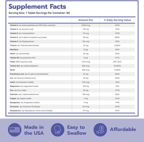 Bari Life Just One Mastigável Uma Vez Ao Dia Multivitamínic - Imagem 2