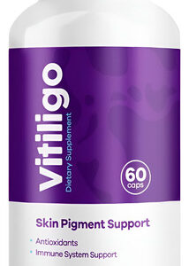 Aura Vitamins - Vitiligo Cápsulas 60 Contagens 1 Mês Mel