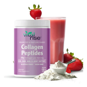 Vital Rise: Pó De Colágeno Hidrolisado De Origem Natural