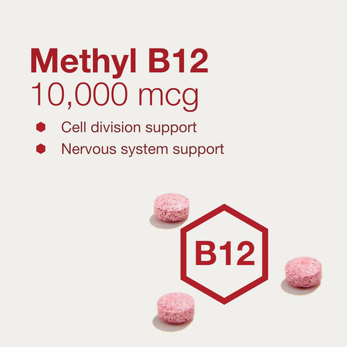Protocolo Metil B12 10.000mcg - Vitamina B12 - Suporte Energ - Imagem 4