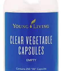 Cápsulas De Vegetais Claras E Vivas-250 Ct-misturas De Óleo