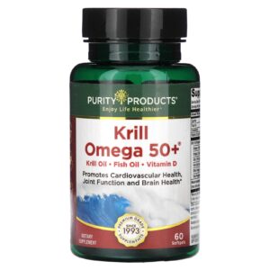 Purity Products Krill Ômega 50+ 60 Cápsulas Softgel