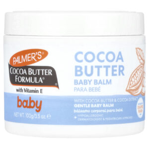 Palmers Bebê Cocoa Butter Formula® com Vitamina E Bálsamo para Bebês com Manteiga de Cacau 100 g (35 oz)