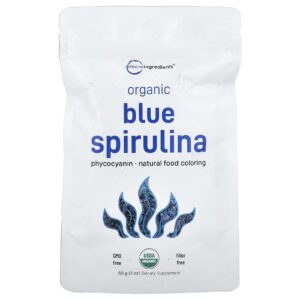 Micro Ingredients Espirulina Azul Orgânica 60 g (2 oz)