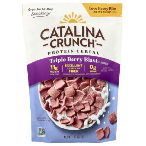 Catalina Crunch Cereal de Proteína Explosão de Frutos Silvestres Triplos 227 g (8 oz)