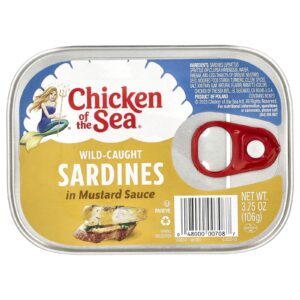Chicken of the Sea Sardinhas em Molho de Mostarda 106 g (375 oz)