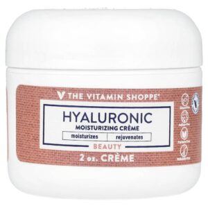 The Vitamin Shoppe Creme Hidratante Hialurônico 2 oz